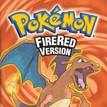 Pokemon Fire Red Version gameplay on console